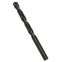 LABOR HSS Metric Roll Forged Spiral Twist Drill Bit DIN338 6.5mm x 101mm - Black