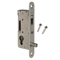 LOCINOX Gate Insert Lock H-COMPACT With Hook Stainless Steel