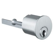 EVVA ICS AZG Rim Cylinder Keyed To Differ 003EI Keyed To Differ - Nickel Plated