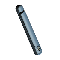 JACKLOC Inline Espag Handle With 30mm Spindle Grey