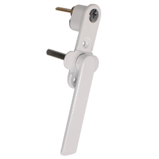 DEBAR Velte Bi-Fold Door Handle With Integrated Lock White