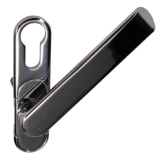 DEBAR Velte Bi-Fold Door Handle With Euro Profile Cut-Out Chrome