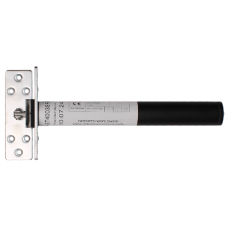 ASTRA DOOR AST4003 Narrow Door Closer Size 3 Square Plate - Satin Chrome