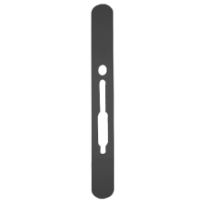 SASHSTOP Torchguard Door Handle Protector Discreet XL 384mm x 40mm Short Below/Below Anthracite 234805 - Anthracite Grey