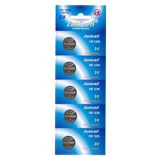 EUNICELL 3V CR1225 Button Cell Battery (5 PER CARD)