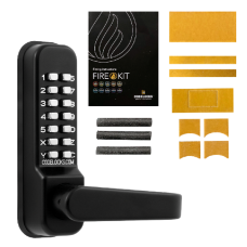 CL0400 Marine By Codelocks Digital Lock CL0410 Without Passage Set With Fire Kit - Black