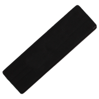 ALDRIDGE Flat Glazing Packers 100mm Length x 32mm Width (1000 PACK) 2mm Depth - Black