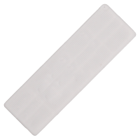 ALDRIDGE Flat Glazing Packers 100mm Length x 32mm Width (1000 PACK) 3mm Depth - White