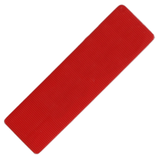 ALDRIDGE Flat Glazing Packers 100mm Length x 32mm Width (1000 PACK) 6mm Depth - Red