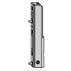 MACO TBT Corner Support 52478 With 3mm Positioning Pin To Suit UPVC Silver