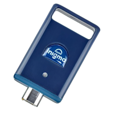 SQUIRE Inigma Bluetooth Key Fob LED Indicator - Dark Blue