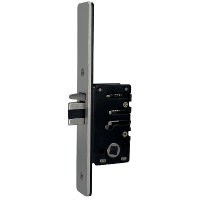 BORG LOCKS S505 AR Aluminium Latch Long Forend 28mm Backset To Suit BL5000 Series Left Handed Latch Only