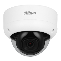 DAHUA IP Mini VR Dome 5MP WizSense Series 3 Network Camera 50 Metre IR IK10 12V DC Supports Micro SD Card - White