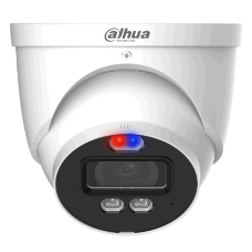 DAHUA HDCVI Turret Dome Camera Active Deterrence 16 9 12V DC 5MP - White