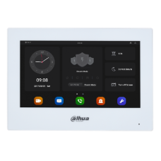 DAHUA Video Door Entry VTH5 Series Indoor Monitor IP Wi-Fi Android 7 Inch Touchscreen White