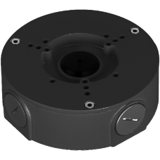 DAHUA PFA130-E Round Aluminium Waterproof Junction Box PFA130-E-B - Black