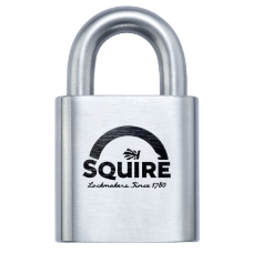 SQUIRE ST65S 65mm Stronghold Padlock Open Shackle Keyed To Differ Carded - Stainless Steel