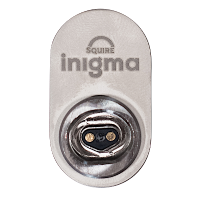 SQUIRE Inigma Smart Scandinavian Oval Cylinder External Inigma SOC Outer - Nickel Plated