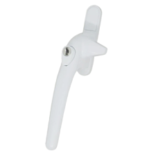 MILA RM Cockspur Handle Kit With Wedges For 9mm To 21mm Rebates Left Handed - White