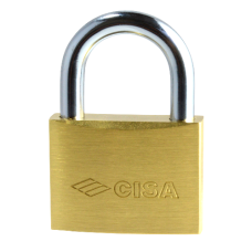 CISA 22110 Open Shackle Brass Padlock 50mm Keyed Alike 