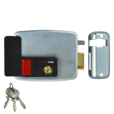 CISA 11931 Series Electric Lock Outward Opening Right Handed - Galvanised