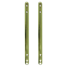 KICKSTOP 9618 HingeGuard  - Polished Brass