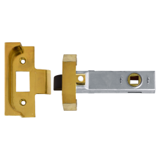 UNION 2650 Rebated Tubular Latch 80mm  - Electro Brass