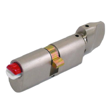 EVVA OKZ Oval WC Cylinder 72mm 36-K36 - Nickel Plated