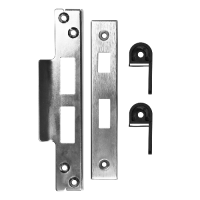 ASEC Vital BS 5 Lever Sashlock Rebate Kit - Satin Stainless Steel