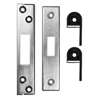 ASEC Vital BS 5 Lever Deadlock Rebate Kit - Satin Stainless Steel