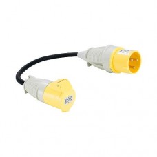 Fly Lead Converter 32A - 16A (110V)