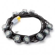 22m Heavy Duty LED Encapsulated Festoon String Lights 50W (110V 50W)