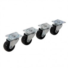 Light Duty Swivel Castors 4pk (41mm)