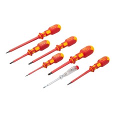 VDE Screwdriver Set 7 pieces (PH & Slotted)