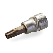 King Dick 3/8in SD Inserted Anti-Tamper Bit Short Socket Torx (T10)