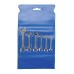 Miniature Open End Spanner Set 6 pieces (0BA - 10BA)