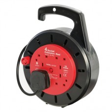 Cassette Cable Reel 10A 230V (4-Gang 10m)