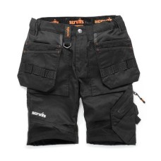 Scruffs Womens Trade Flex Holster Shorts Black (6)