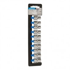 Socket Set 1/2in Drive 6pt Metric 10 pieces (10 - 19mm)