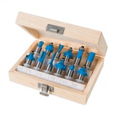 12mm TCT Router Bit Set 12 pieces (12mm)