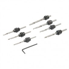 Drill & Countersink Set 7 pieces (3 - 6mm)