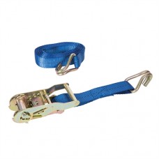 Ratchet Tie Down Strap J-Hook (4m x 30mm - Rated 400kg Capacity 800kg)