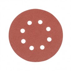 Hook & Loop Discs Punched 125mm 10pk (125mm 120 Grit)