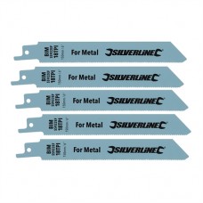 Recip Saw Blades for Metal 5pk (Bi-Metal - 18tpi - 150mm)