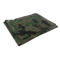 Camouflage Tarpaulin (Cut 2.4 x 3m / Actual 2.3 x 2.85m)