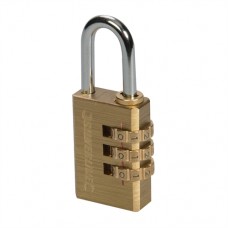 Combination Padlock Brass (3-Digit)