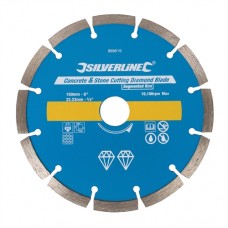 Concrete & Stone Cutting Diamond Blade (150 x 22.23mm Segmented Rim)