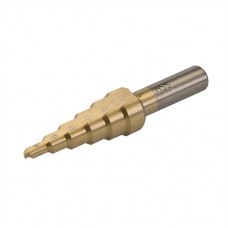 Titanium-Plated HSS Step Drill (4 - 14mm)