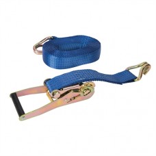 Ratchet Tie Down Strap J-Hook (8m x 50mm - Rated 1300kg Capacity 2600kg)