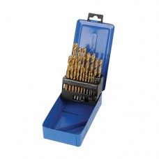 Titanium-Coated HSS Drill Bit Set 19 pieces (19 pieces)